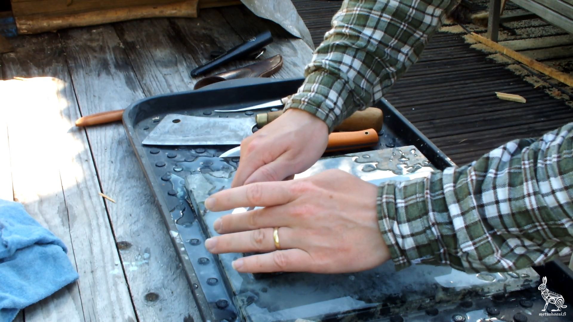 Knife Sharpening on Japanese Water Stones