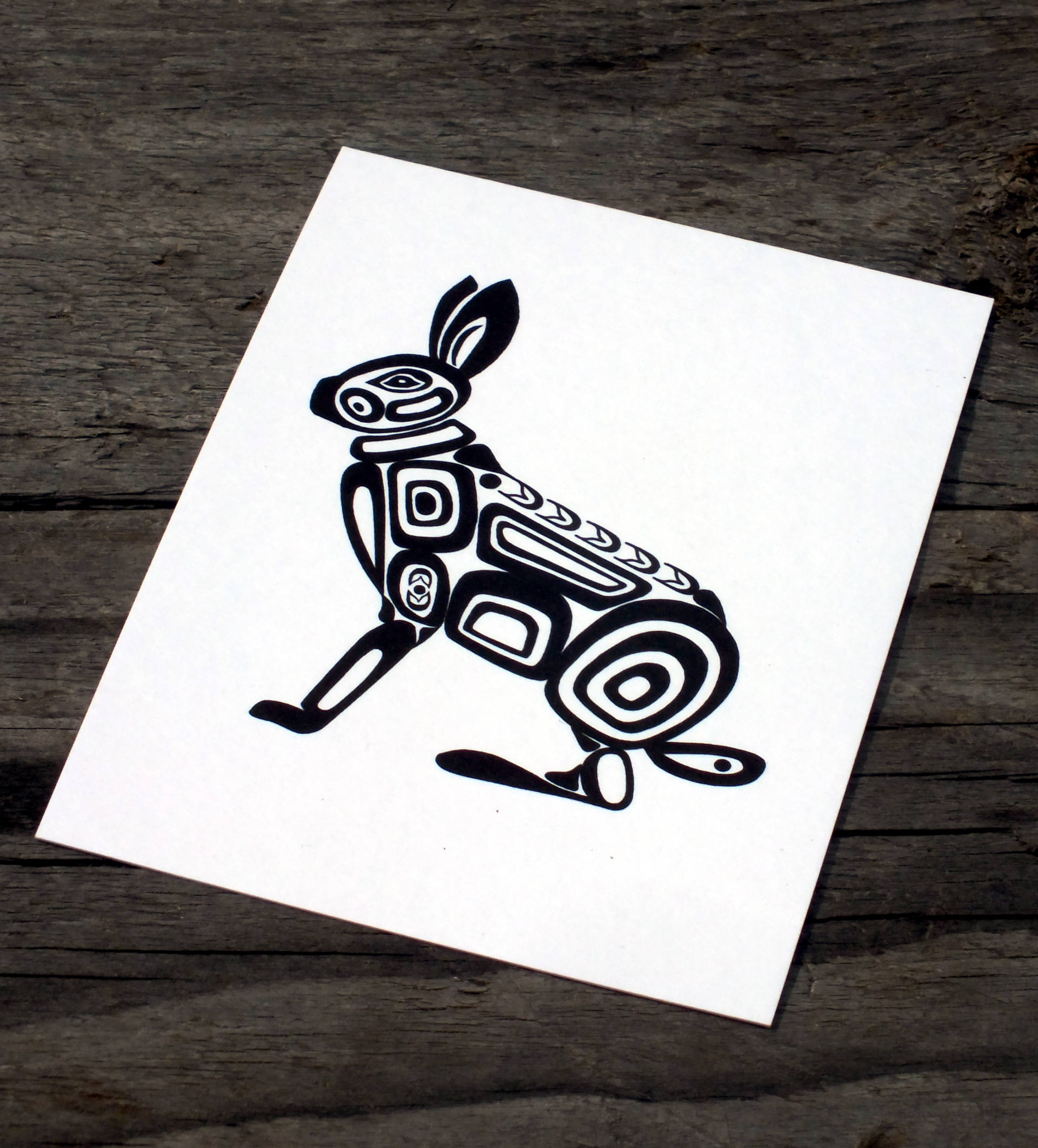Metsähaasi Note Cards